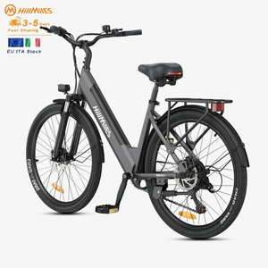 Bicicleta Eléctrica Plegable de Envío Rápido en la UE, HillMiles MileCity1, Suspensión Delantera, Shimano 7 Velocidades, 26 Pulgadas, Bicicleta Eléctrica Urbana - Product Image 1