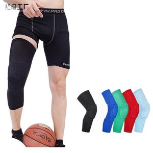 Manguitos de compresión transpirables profesionales para adultos, protectores de espinilla para fútbol y calcetines de fútbol - Product Image 1