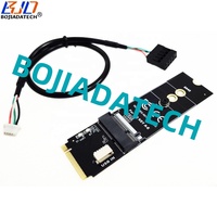Tarjeta Adaptadora Inalámbrica NGFF M.2 Key-M a Key A+E Key-E para Módulo Wifi BT, Venta al Por Mayor de Fábrica, en Stock