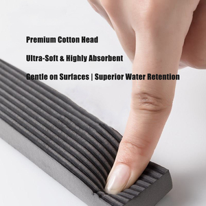 Mini fregona de esponja portátil plegable de escritorio potente autoexprimible para limpiador de manos libres de cocina - Product Image 6