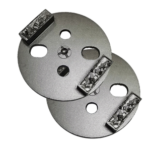 Nhà Máy Tùy Chỉnh 30 Grit Hình Thang Bê Tông Mài Đĩa Với Đôi Kim Cương Phân Đoạn Cho Đánh Bóng Đá Kim Cương Máy Xay Đĩa - Product Image 1