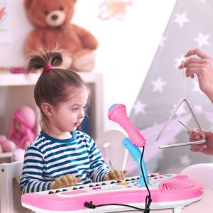 Factory Price 37 Keys Musical <b>Keyboard</b> with Microphone Educational <b>Piano</b> Toy Electronic Organ for <b>Kids</b> - Product Image 3