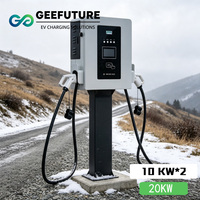 Ev Charger Dynamic Load Balance Electric E-motorcycle Bike E-bike Charging Station Commercial