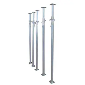 Verstelbare Steigers Shoring Post Verstelbare Shoring Prop, Metalen Telescopische Shoring Pole Voor Bekisting