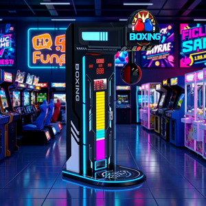 Meilleure machine d'arcade <span class=keywords><strong>de</strong></span> <span class=keywords><strong>boxe</strong></span> à monnayeur avec testeur <span class=keywords><strong>de</strong></span> force <span class=keywords><strong>de</strong></span> frappe pour cinémas et zones <span class=keywords><strong>de</strong></span> jeux - Product Image 4