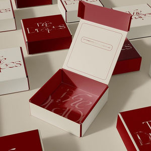 Op maat gemaakte kraft vouwdozen van golfkarton voor gezichts- en handcrème, cadeauverpakkingen, katoenstructuur, koffiemokken, verzenddozen - Product Image 2