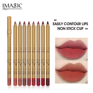 IMAGIC crème solaire mat rouge à lèvres pour les femmes imperméable longue durée velours lèvres doublure antiadhésif maquillage cosmétiques chimique - Product Image 5