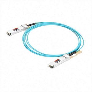 QSFP-100G-AOC-10M/30M โมดูลรับส่งสัญญาณแสง สายเคเบิลใยแก้วนำแสง ตัวระบุประเภทไฟเบอร์ 10G/25G/40G/100G/200G - Product Image 1
