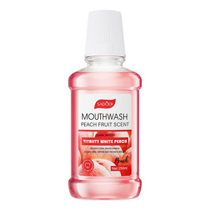 Enjuague Bucal SADOER con Aroma a Durazno, Refrescante, Ideal para Viajes, Sin Alcohol, <span class=keywords><strong>Aliento</strong></span> Fresco, Limpieza Bucal, Cuidado Suave de las Encías, 250 ml - Product Image 6