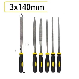 Ensemble de 6 fraises rotatives en acier pour le travail du bois, Mini <span class=keywords><strong>lime</strong></span> pour le travail du bois, L-DW0102 - Product Image 5