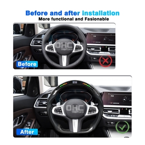 美国仓库存真碳纤维LED方向盘适用于宝马3系G20 G21 G28 G22 G26 G29 M3 G80 G82 G83 - Product Image 6