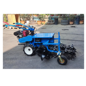 2024 Nieuwe Automatische Pijpleiding Sleufmachine Mini Kabel Trencher Machine Handketting Gazon Sleuf Graafmachine Te Koop - Product Image 2