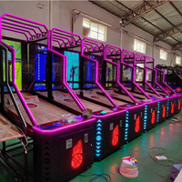 Machine de jeux de cerceau de basket-ball de rachat de billets de sport d'arcade d'amusement à pièces de qualité