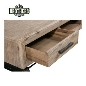 Mesa de centro de madera maciza de alta calidad de estilo moderno para muebles de sala de estar elegantes para el hogar - Product Image 2