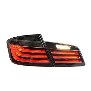 For 11-17 5 Series Tail <b>Light</b> Assembly Modification Black and White New 40W LED <b>Driving</b> 5 Series New Black and White LED Lig - Product Image 3