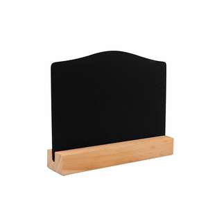 <span class=keywords><strong>Tableau</strong></span> noir de bureau avec base en bois <span class=keywords><strong>Tableau</strong></span> noir mat double face Support de panneau de <span class=keywords><strong>menu</strong></span> de barre acrylique <span class=keywords><strong>Tableau</strong></span> noir de message de bureau - Product Image 6