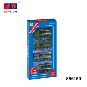 4PCS atrás militar de modelo de aleación conjunto de juguete de coches de fundición - Product Image 2