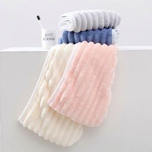 Toalla Absorbente de Alta Calidad con Logotipo Personalizado, Pañuelo Largo para la Cabeza, Gorro Elástico para Secar el Cabello con Lazo para Baño y Ducha - Product Image 6