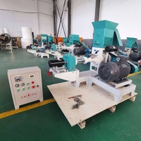 Nouvelle machine extrudeuse de granulés d'aliments pour poissons flottants, haute capacité 30-40 kg/h, marque BIGWIN