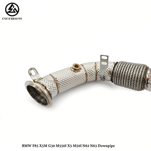 Downpipe e Collettore ad Alto Flusso per <span class=keywords><strong>BMW</strong></span> F85 X5M G30 M550i <span class=keywords><strong>X5</strong></span> M50i N62 N63: Pronto per la Spedizione - Product Image 4