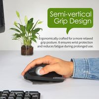 Ratón Inalámbrico Ergonómico F-33 con Trackball, Tri-Modo 2.4G, Ángulo Ajustable, Recargable, para Juegos y Oficina, Venta al Por Mayor, Personalizable