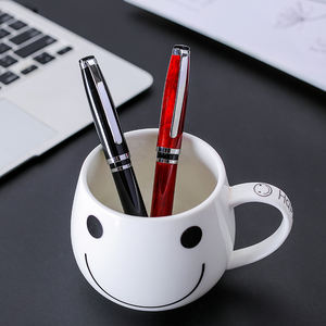 उच्च गुणवत्ता वाले कस्टम लोगो ब्लैक लक्जरी धातु पेन प्रीमियम व्यवसाय उपहार बॉलपॉइंट पेन - Product Image 3