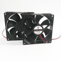 Ventilateurs de refroidissement axiaux DC sans balais 92 mm 9225 24 V pour boîtier d'ordinateur avec dissipateur thermique en plastique