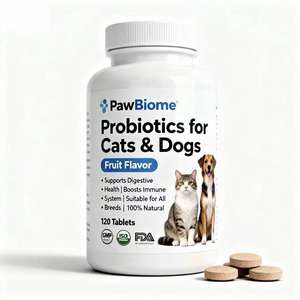 Los masticables probióticos para mascotas OEM para perros y gatos apoyan la flora intestinal mejoran la digestión y fortalecen la inmunidad - Product Image 1