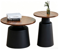 Table basse en bois tendance pour salon, style industriel, écologique, mobilier de maison créatif et mignon