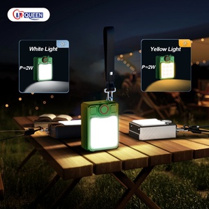 Keychain <b>Mini</b> Promotional Power Bank 10000mAh with 20W Fast Charge Cable LED Lamp - Product Image 4