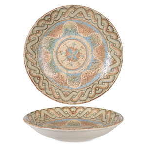 Assiette Creuse Celest Ø 28 cm Porcelaine Fine Premium Impression Numérique Porcelaine Rinart - Product Image 1