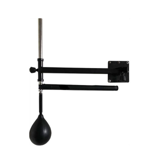 Boule de poinçonnage murale, en acier inoxydable <span class=keywords><strong>avec</strong></span> <span class=keywords><strong>barre</strong></span> <span class=keywords><strong>rotative</strong></span> réflexe, hauteur ajustable - Product Image 1