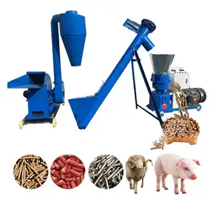 Small Animal Feed Processing Machines/ Poultry Feed Pellet Making Machine / Chicken Feed Production Line