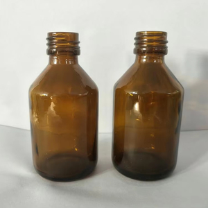 Bán Buôn 5Ml 10Ml 15Ml 20Ml 30Ml 50Ml 100Ml Rỗng Hổ Phách Thủy Tinh Đúc Chai - Product Image 1