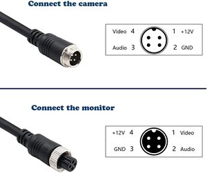 Gx16 tùy chỉnh Nam Nữ DIN 5 <span class=keywords><strong>pin</strong></span> hàng không cáp chống thấm nước <span class=keywords><strong>6</strong></span> <span class=keywords><strong>pin</strong></span> kết nối cho màn hình & DVD Player trong kho - Product Image 5