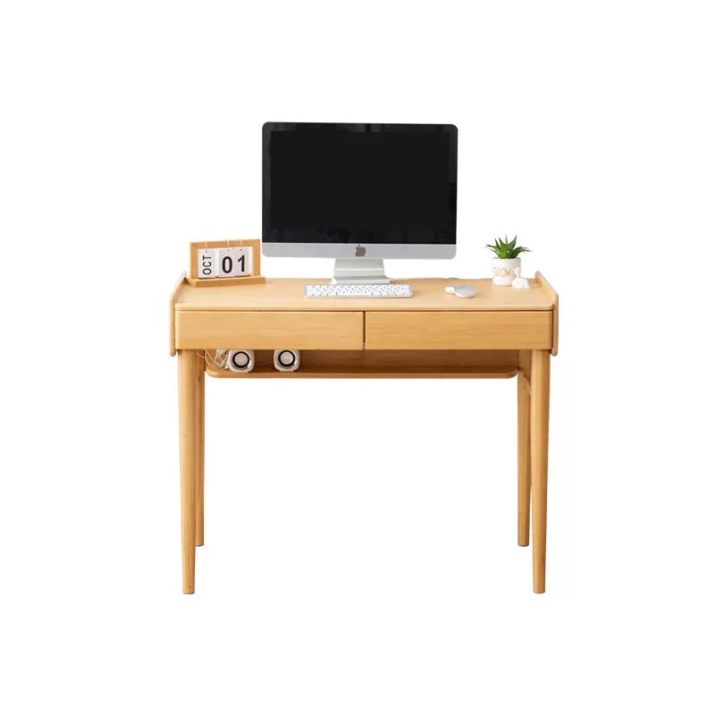 Nuovo design per bambini tavolo da studio computer da ufficio tavolo di bambù da letto per la lettura e la scrittura