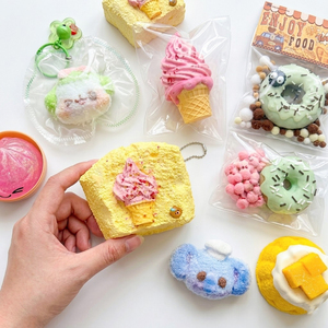 Jouet Squishy Animal en Silicone de Qualité Alimentaire Fait Main, Sensation Aquatique, Super Doux, <span class=keywords><strong>à</strong></span> Remontée Lente, Mochi, Jouet Anti-Stress <span class=keywords><strong>à</strong></span> Presser - Product Image 1