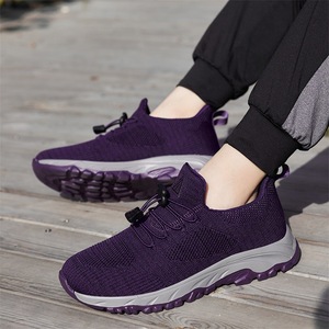 Summer Mesh Breathable Walking <b>Shoes</b> <b>For</b> <b>Elderly</b> Unisex A8899 Lightweight Soft Sole Sport <b>Shoes</b> - Product Image 2