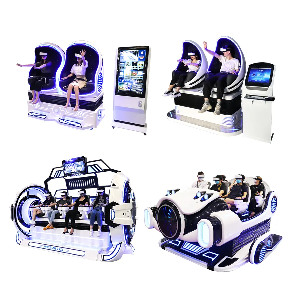 3D Virtual Reality Glass Free Download Movie Games Vr Amusement Park Equipment Kids Roller Coaster Egg VR 9d Chair VR Cinema