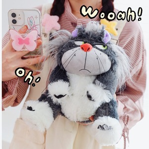 Peluche Gatto Lucifer: Giocattolo Morbido e Creativo Personalizzabile, Realistico e Adorabile - Product Image 2