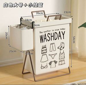 Bathroom Modern Design Laundry Folding Dirty Clothes Storage Basket Durable Non-Woven Fabric - Product Image 6