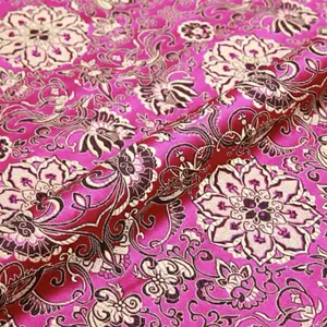 Nice Colors Great Quality Material Best Selling Discount Price Ready Goods Brocade Fabric for Home Textile