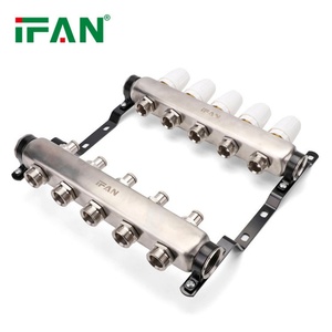 IFAN Vente Chaude Collecteur de <span class=keywords><strong>chauffage</strong></span> par le <span class=keywords><strong>sol</strong></span> en acier inoxydable, Collecteur hydraulique <span class=keywords><strong>pour</strong></span> <span class=keywords><strong>chauffage</strong></span> <span class=keywords><strong>au</strong></span> <span class=keywords><strong>sol</strong></span> - Product Image 1