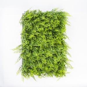ZC 3D แนวตั้ง Greenery ป่าผนังพลาสติกประดิษฐ์พืชหญ้าดอกไม้ตกแต่งผนัง <span class=keywords><strong>Tizen</strong></span> ผนัง Greenery ป่า - Product Image 5