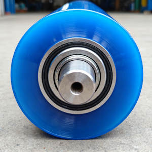 Rodillo de Goma de Poliuretano Personalizado con Estampado en Caliente para Molinos de Arroz, Rodillo de Laminación de Impresión Industrial para Transportadores, Alta Precisión - Product Image 4