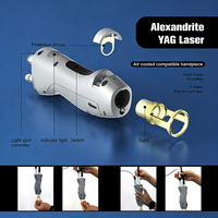 Machine d'épilation laser Alexandrite de qualité supérieure CE USFDA 510K, à impulsions longues ND YAG 1064nm 755nm