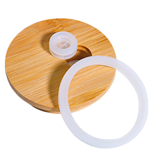 Nova Chegada 12oz 16oz 20oz Fosco/Clear Cup Cerveja Em Forma De Vidro Com Tampa De Bambu e Palha De Vidro Sipper Tumbler - Product Image 4