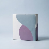 Cajas de Envío Minimalistas de Dos Tonos con Forma Abstracta para Cuidado de la Piel, Velas, Joyería, Regalos y Embalaje de Productos Aeronáuticos