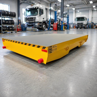 Nouvelle chariot électrique mobile sans fil à batterie intégrale pour manutention de matériaux en atelier, capacité 1-150t, véhicule de transport de marchandises lourd 500t
