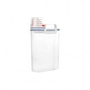Grand pot de rangement grande capacité, anti-insectes, résistant à l'humidité, hermétique, écologique, compatible lave-vaisselle, design moderne, pour farine et aliments - Product Image 3